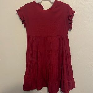 Red dress size small